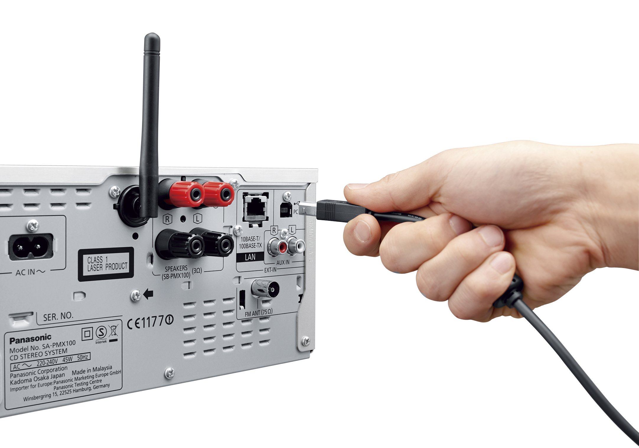 Amazon.co.jp: パナソニック CDステレオシステム ハイレゾ音源対応