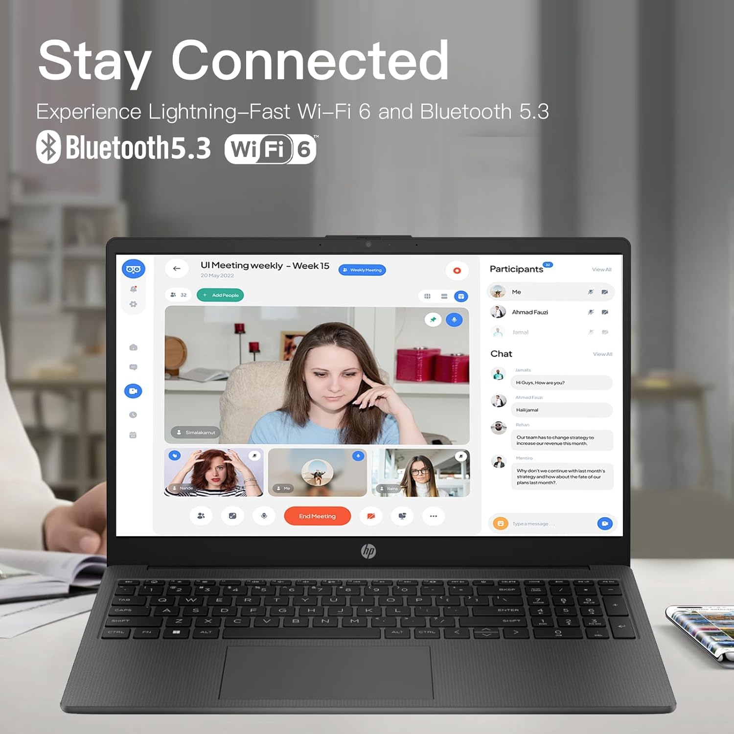 Amazon.com: HP Laptop with Ryzen 5 7530U Processor • 8GB RAM