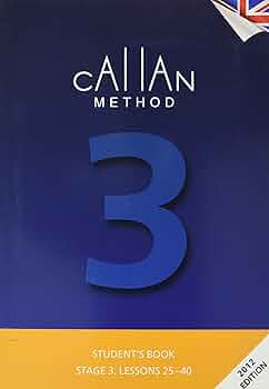 Amazon.co.jp: Callan Method Student's Book Stage 3 including