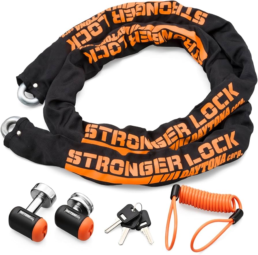 Amazon.co.jp: デイトナ(Daytona) バイク用 チェーンロック + ディスク