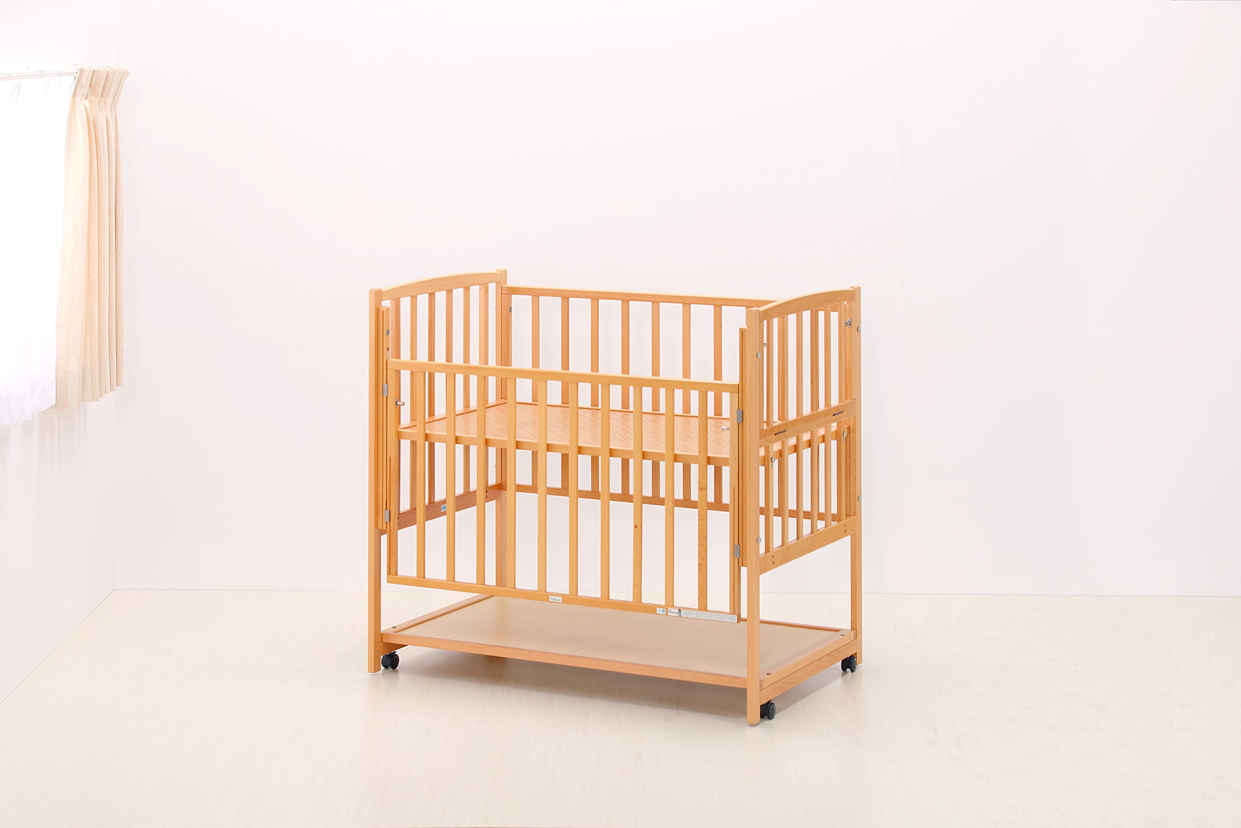 Amazon.co.jp: ヤマサキ ハイタイプベッド ツーオープン(ナチュラル