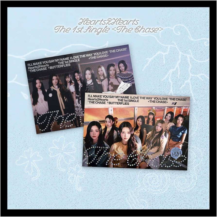 Amazon.com: Hearts2Hearts The Chase 1st Single Album with Tracking