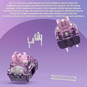 Amazon | キーボードスイッチ、ラベンダーパープルスイッチ