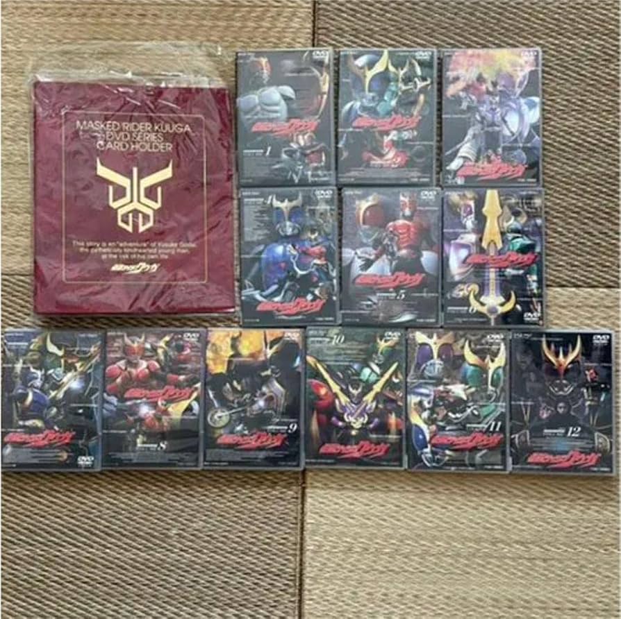 Amazon.co.jp: 仮面ライダークウガ DVD全12巻セット&特典カード