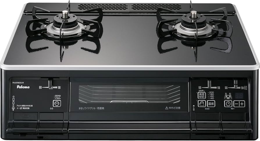 Amazon | パロマ ガスコンロ ガステーブル プロパンガス(LPG)用 左強火