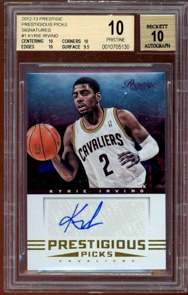 Amazon.com: Kyrie Irving Rookie Card 2012-13 Prestige PP