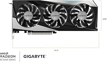 Gigabyte Radeon RX 6600 XT Gaming OC 8G Graphics Card, WINDFORCE