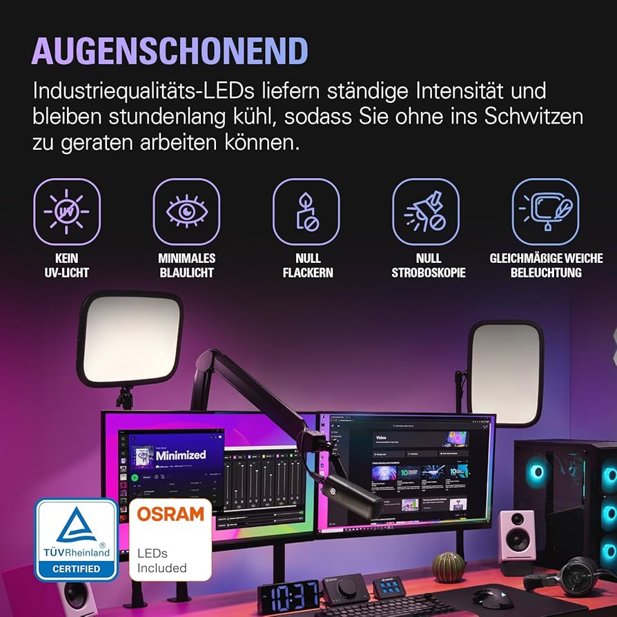 Elgato Key Light - Professionelle Studiobeleuchtung in 2800 Lumen