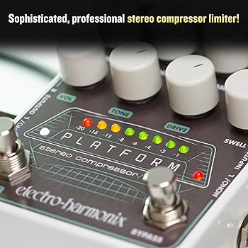 Amazon.com: Electro-Harmonix Platform Compressor & Limiter Pedal