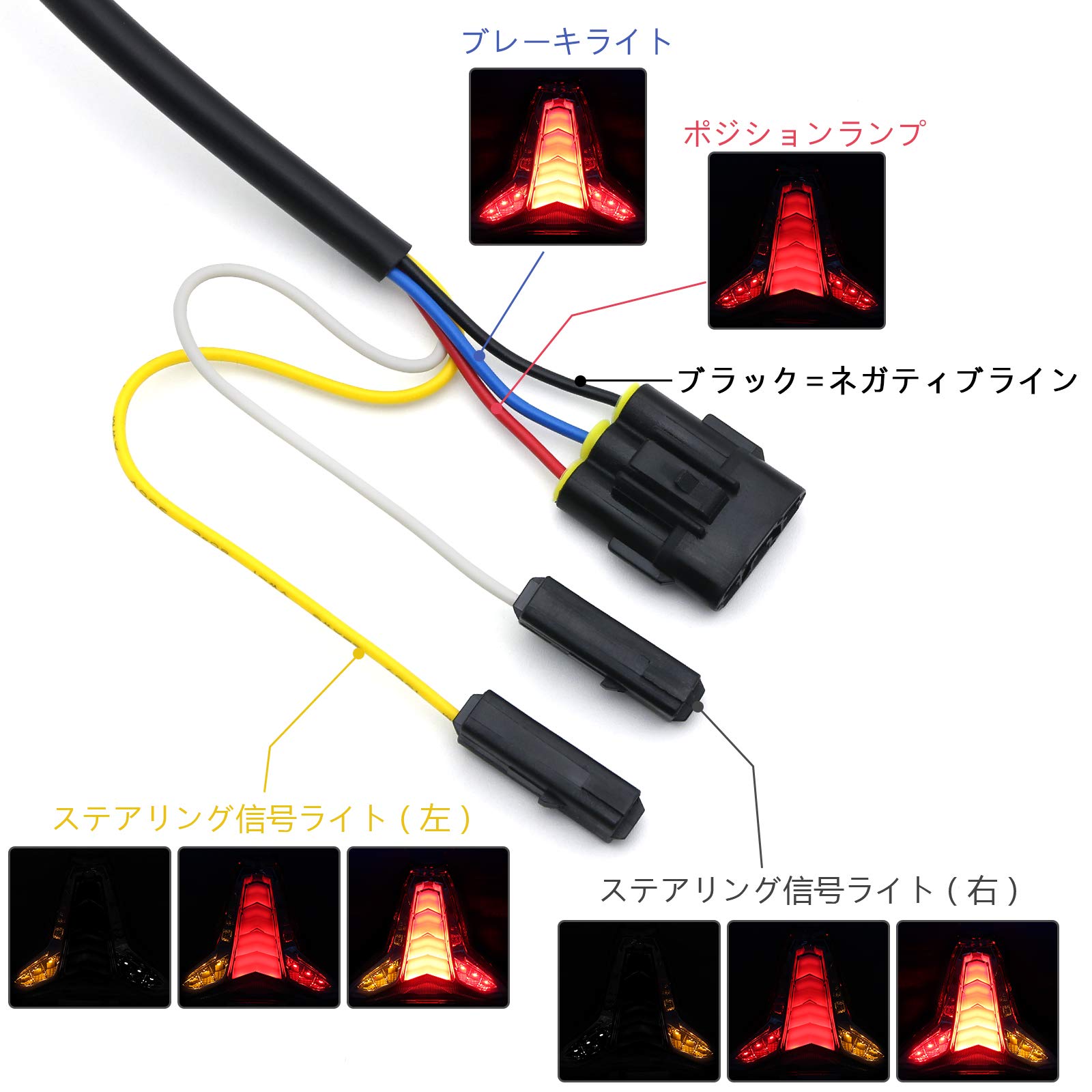 Amazon | MFC PRO テールライト ブレーキライト/ウインカー/ポジション