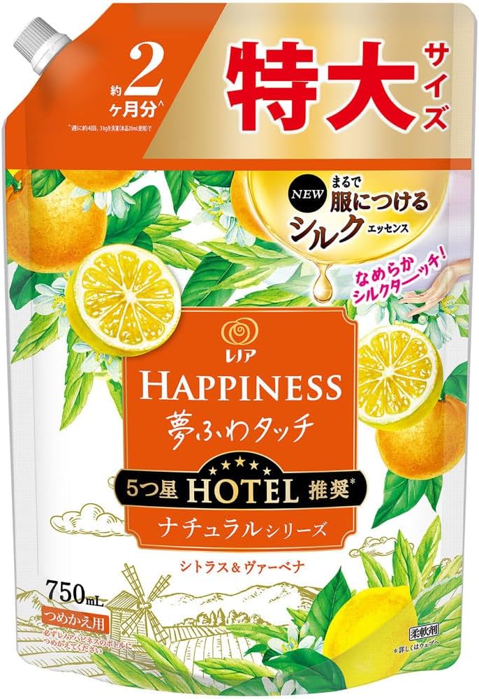 Amazon | レノア ハピネス 夢ふわタッチ シトラス＆ヴァーベナ