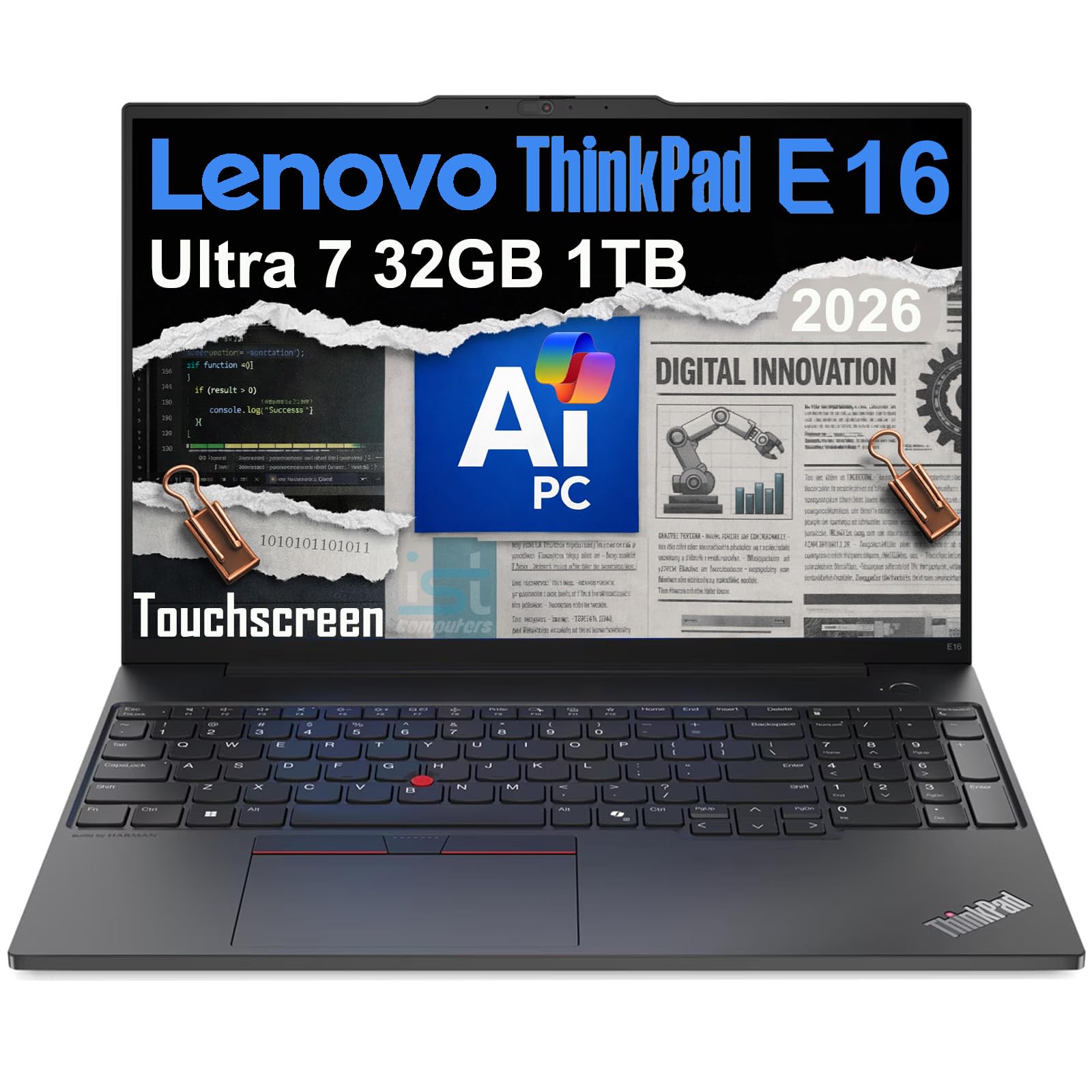 Amazon.com: Lenovo ThinkPad E16 Gen 2 Business AI PC Laptop (16