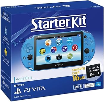 Amazon.co.jp: PlayStation Vita Starter Kit アクア・ブルー : ゲーム