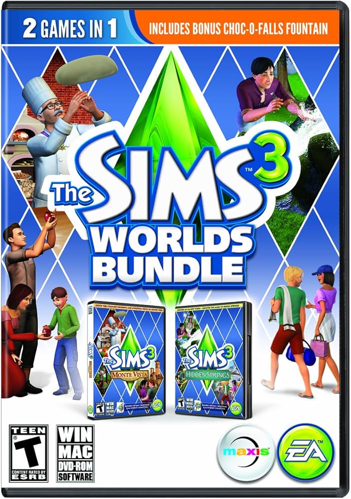 Amazon.com: The Sims 3 Worlds Bundle - PC/Mac : Everything Else