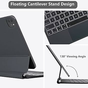 Amazon.com: InUnion Magic Keyboard for iPad Air 13 (M3 2025 / M2