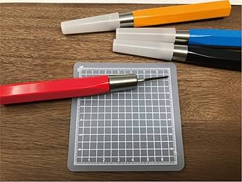 Amazon | スジボリ堂 BMCタガネホルダー 8本セット レッド ブルー