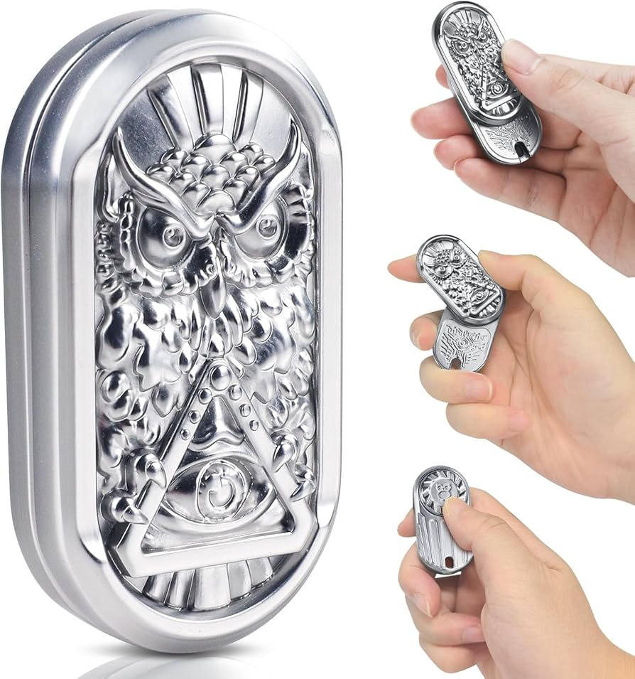 NIKOLATOY ミステリーEDCボックス 金属製フィジェットスライダー