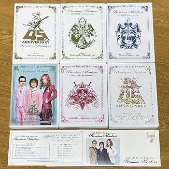 Amazon.co.jp: THE ALFEE 45th Anniversary Premium Members DVD Vol.1