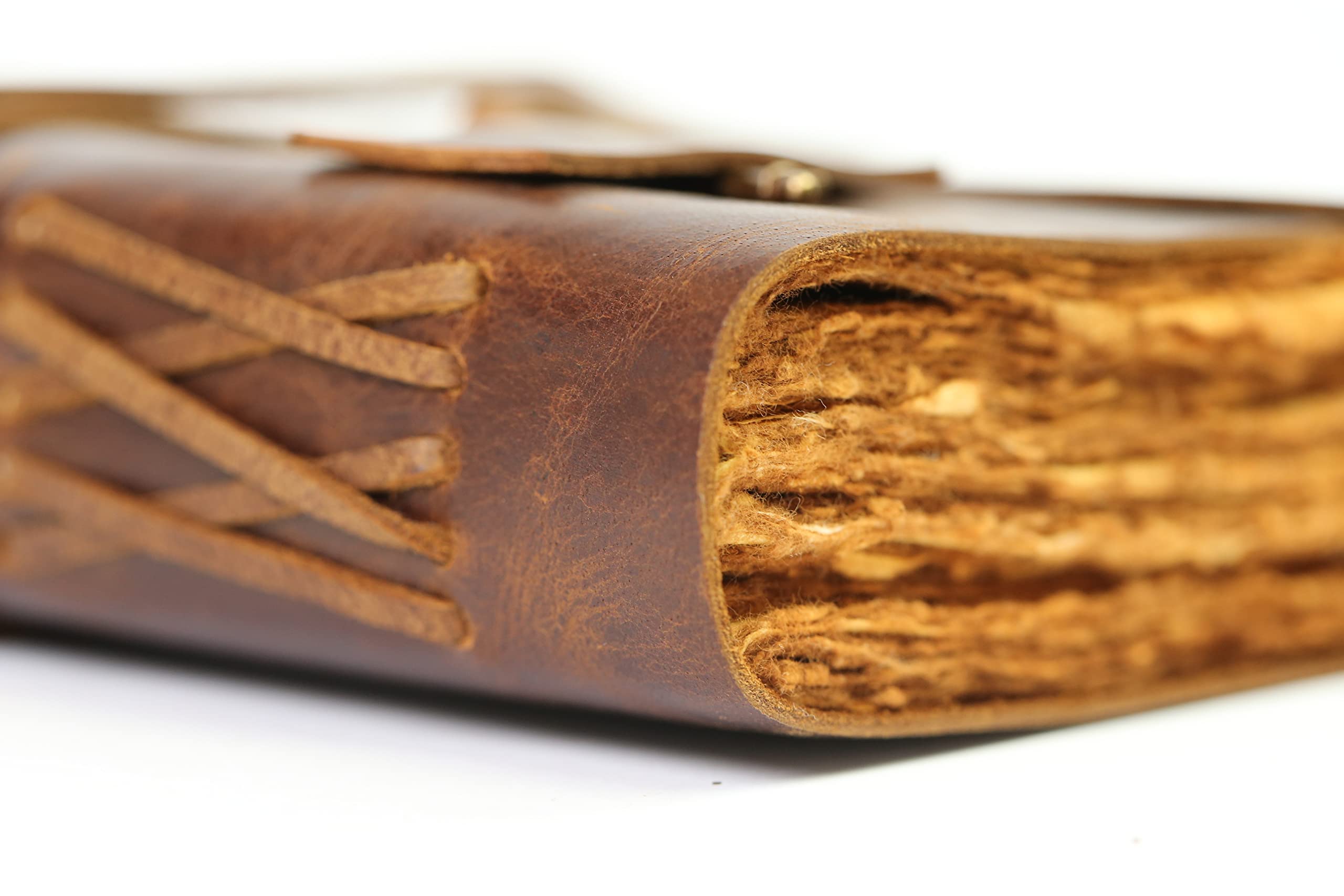 Amazon.co.jp: Wanderings ヴィンテージレザージャーナル - 17.8 cm x