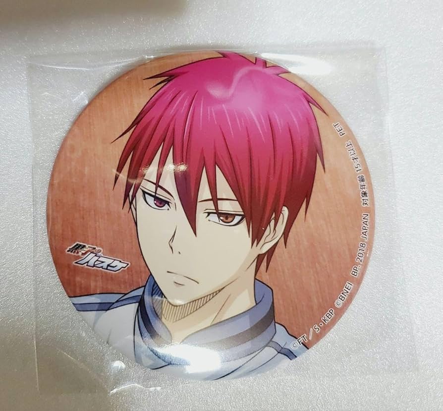 Amazon.co.jp: 黒子のバスケ 赤司征十郎 帝光中 プライズ 缶バッジ