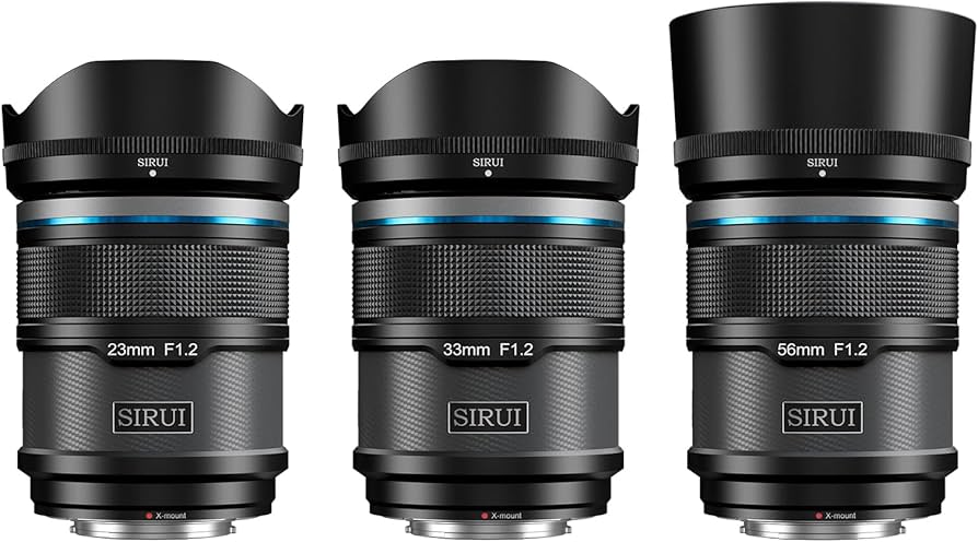 Amazon.com : SIRUI Sniper APS-C Autofocus Lens Set, 23mm, 33mm