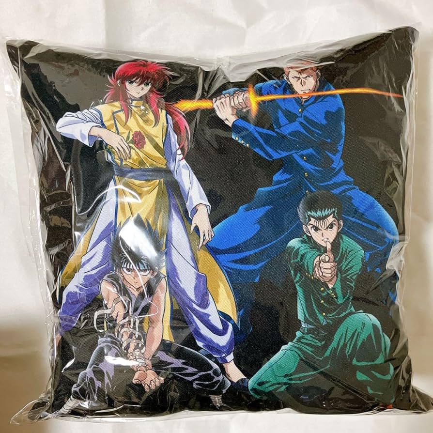 Amazon.co.jp: 幽遊白書 幽白 クッション 品 蔵馬 飛影 幽助 桑原