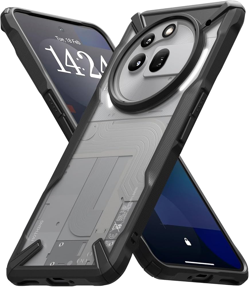 Amazon.co.jp: 【Ringke】Nothing Phone 3A Pro ケース FUSION-X TPU+