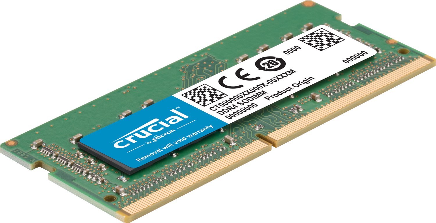 Crucial 16GB DDR4 2400Mhz SO-DIMM RAM Mac Memory Module, Green
