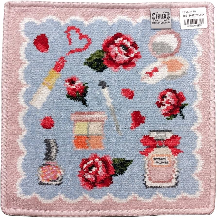 Amazon｜フェイラー エターナルヒロイン ハンカチタオル ピンク 25cm