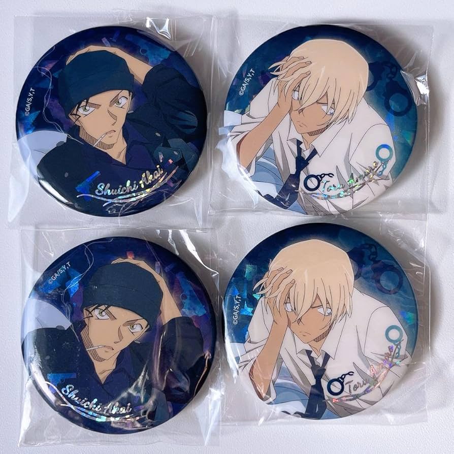 赤井秀一 寝そべり 缶バッジ 赤井秀一 寝そべり 缶バッジ