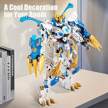 ロボットフィギュア ホワイト ゴールド ロボットフィギュア ホワイト