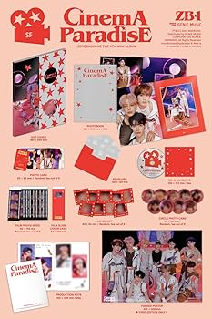 ZEROBASEONE ZB1 CINEMA PARADISE 4th Mini Album 2 Ver Set (SF VER +