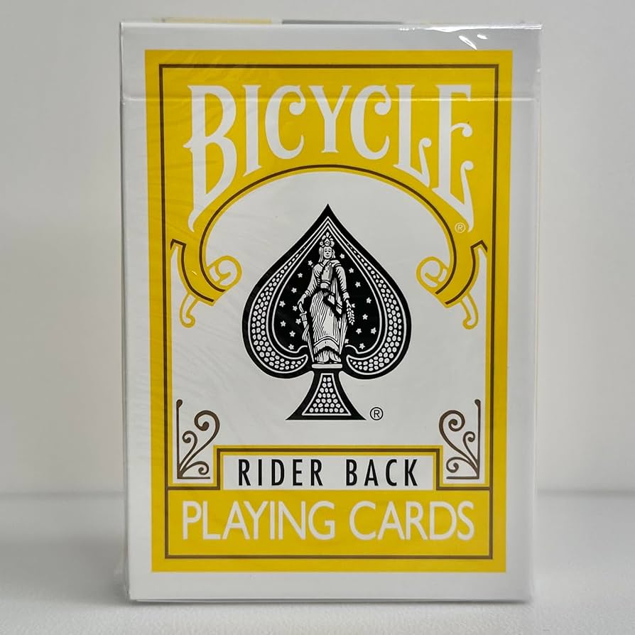 Amazon.co.jp: バイシクル ライダーバック 黄色 bicycle トランプ