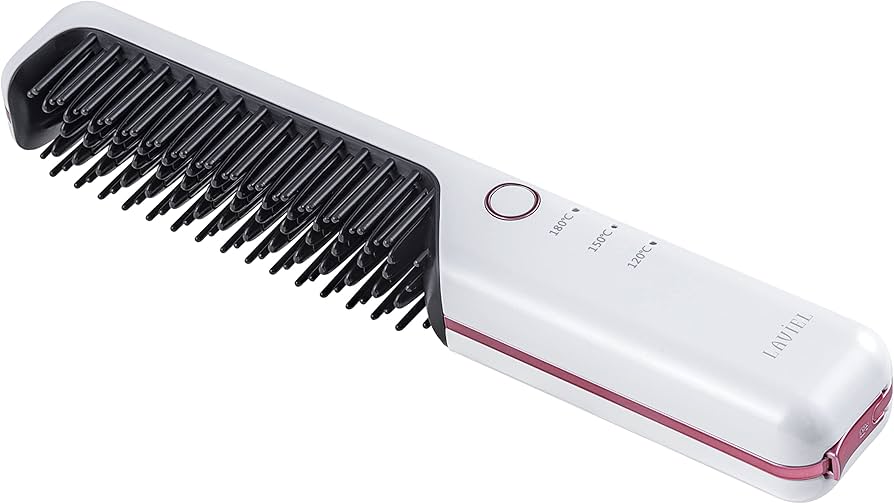 Amazon | LAVIEL コードレス ブラシアイロン ミニ ヘアアイロン USB