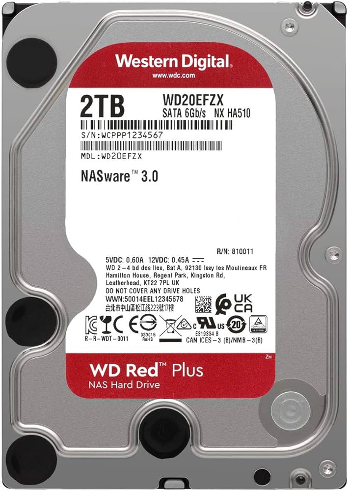 Amazon | ウエスタンデジタル(Western Digital) WD Red Plus 内蔵 HDD