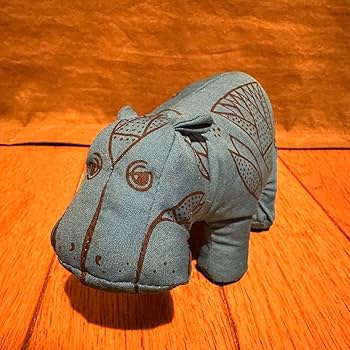 Amazon.co.jp: メトロポリタン美術館 ウィリアム 青いカバ ぬいぐるみ