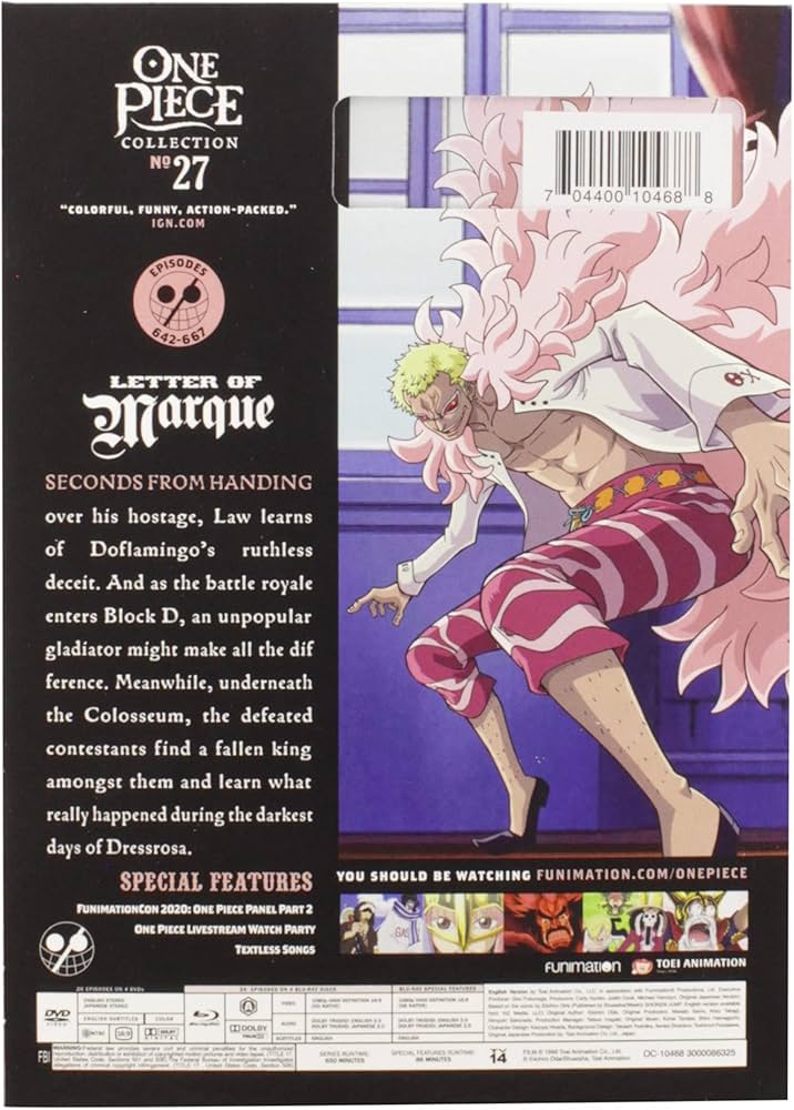 Amazon.com: One Piece - Collection 27 : Various, Various: Movies & TV