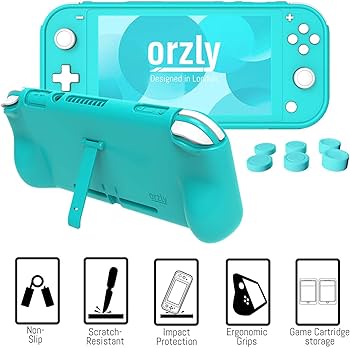 Amazon.com: Orzly Switch Lite Accessories Bundle - Case & Screen