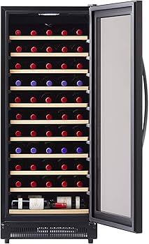 Amazon.co.jp: deviceSTYLE/デバイスタイル ワインセラー WF-C53W 53本