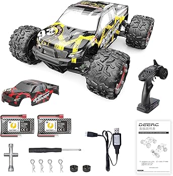 Amazon.co.jp: DEERC ラジコンカー オフロード 4WD こども向け 大人