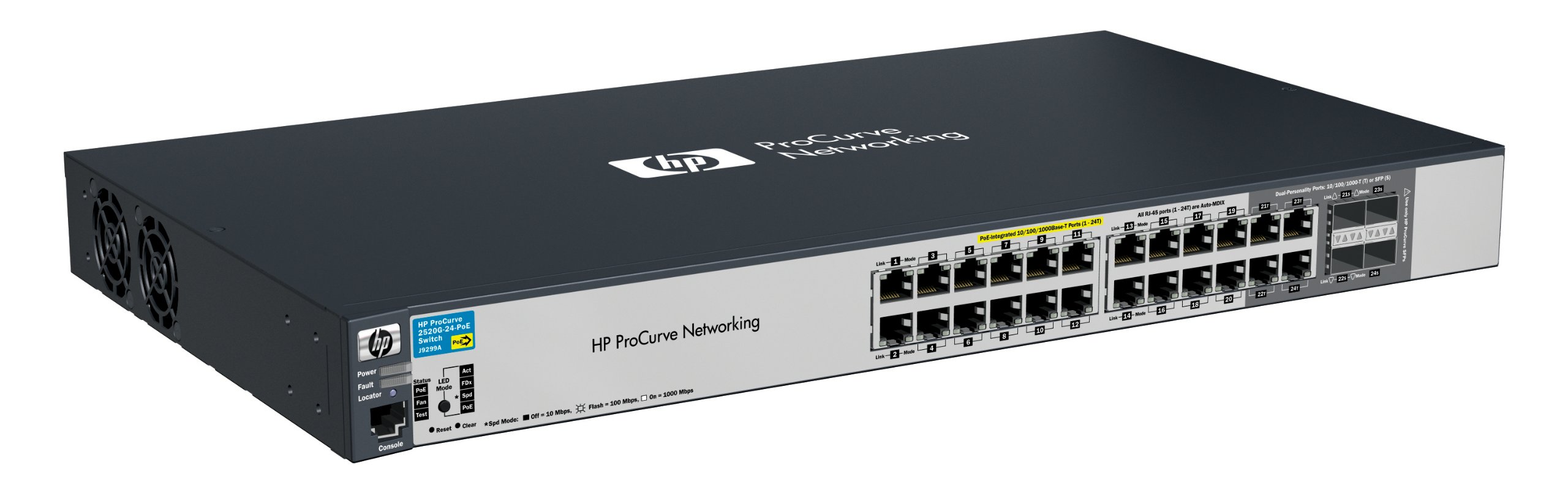 Amazon.com: HP J9021A 2810-24 Procurve Gigabit Switch : Electronics