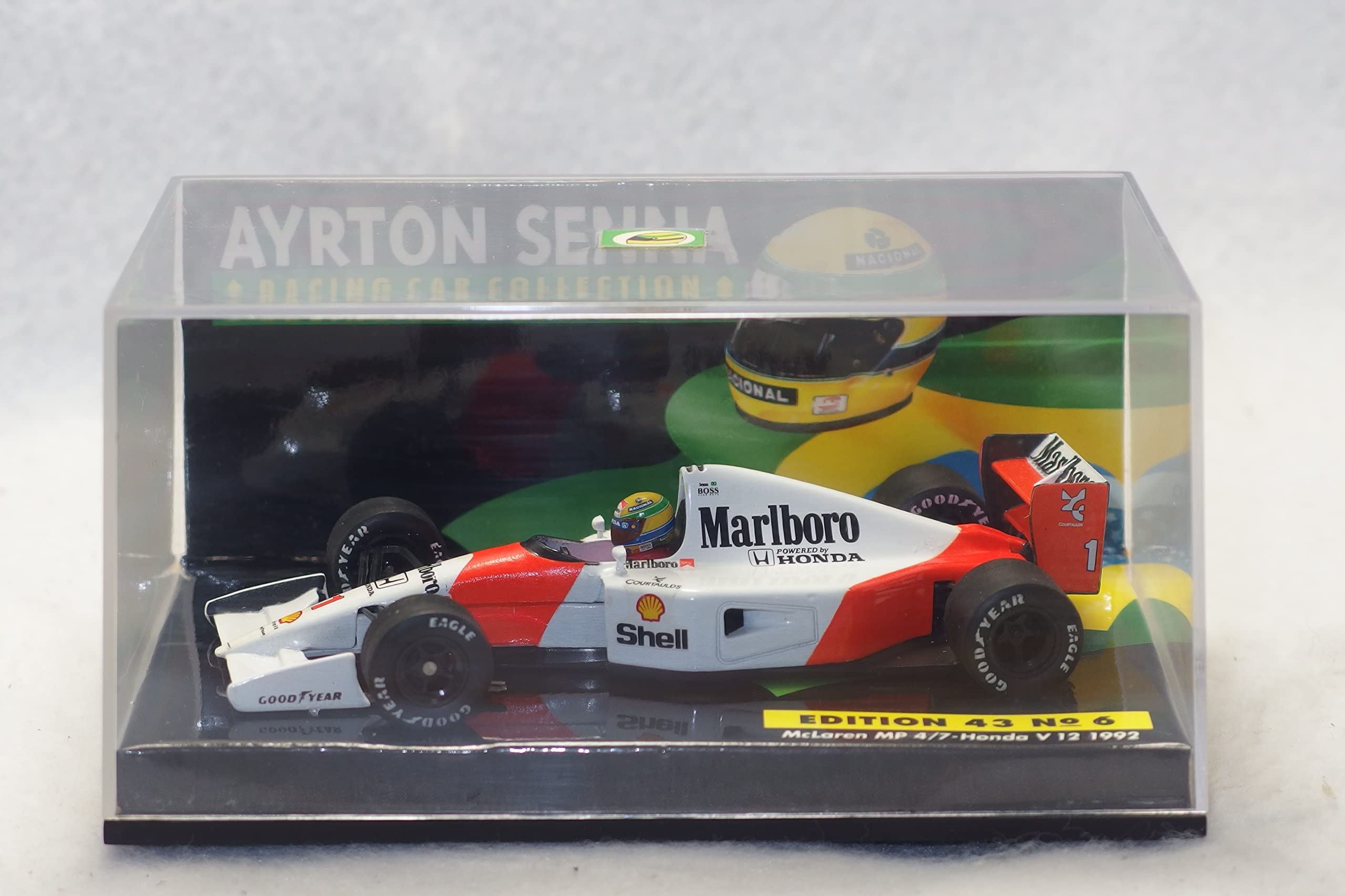 Amazon.co.jp: 1/43 MINICHAMPS ミニチャンプス F1 アイルトン・セナ