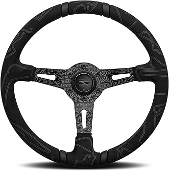 Amazon | MOMO（モモ）ステアリング ULTRA BLACK EDITION（ウルトラ