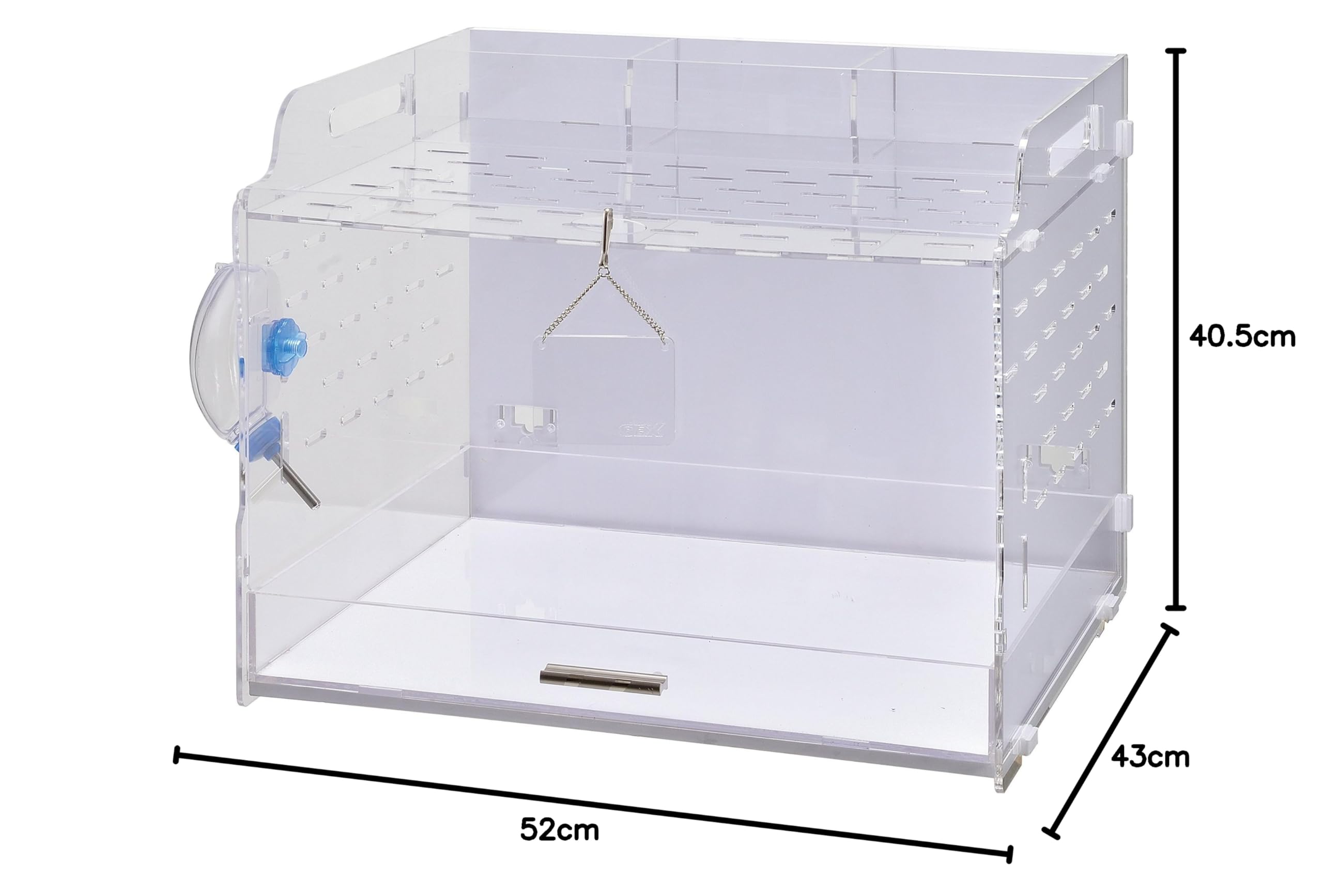 Amazon | ジェックス アクリルルーム510Low 小動物用ケージ | GEX