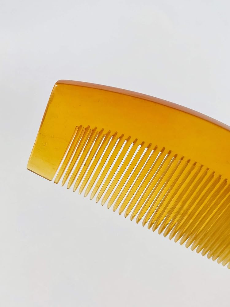 Amazon | ［べっ甲本舗］ 白べっこう櫛 AZ-0001 | 和装小物 通販