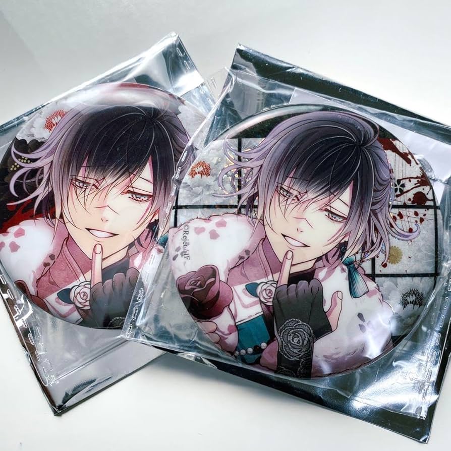 DIABOLIK LOVERS Portrait 缶バッジ ホロ 逆巻カナト