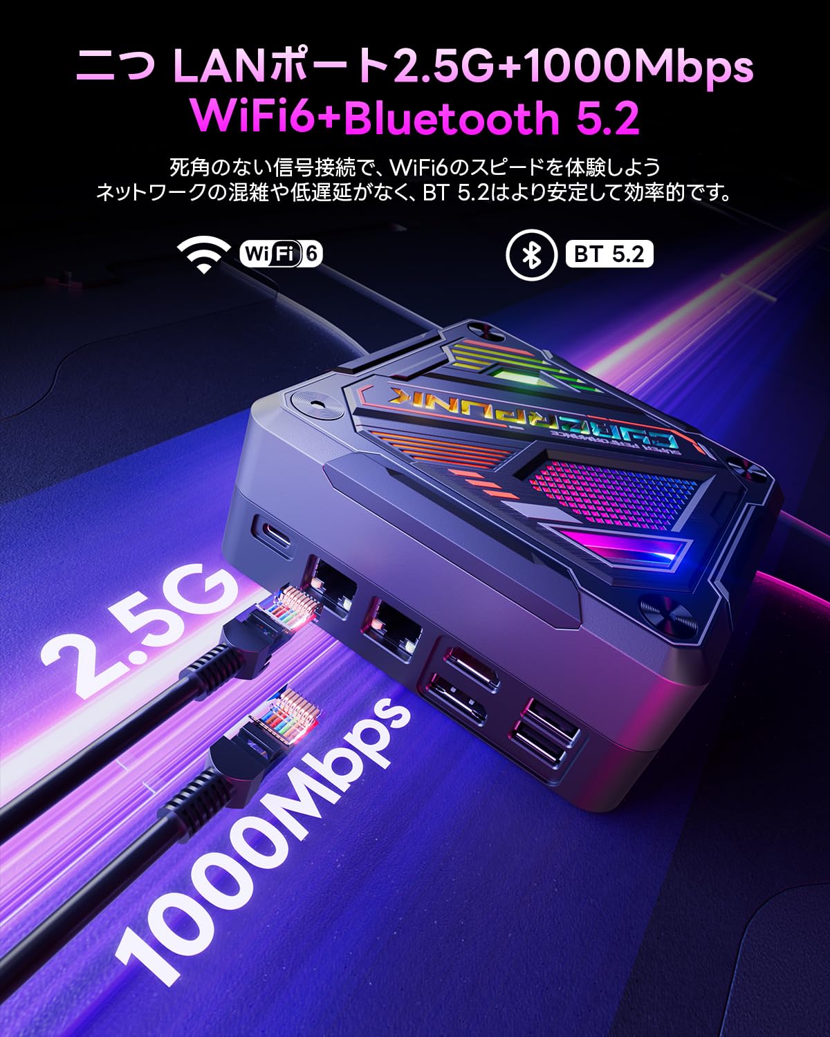 Amazon.co.jp: SkyBarium Mini PC AMD Ryzen 7 5825U 16GB DDR4 512GB