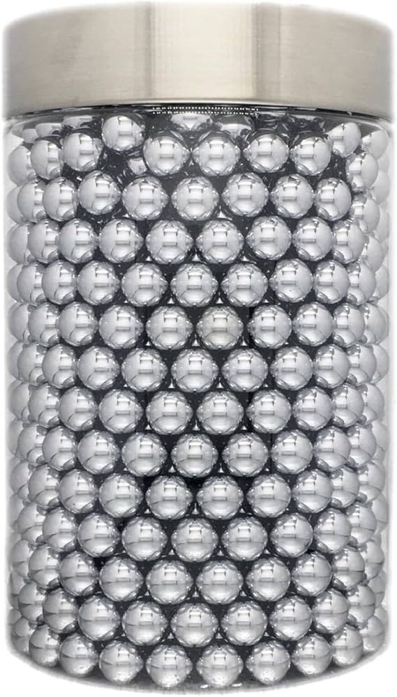 Amazon.co.jp: パチンコ玉 鋼玉 11mm 900個 ボトルケース付き パチンコ