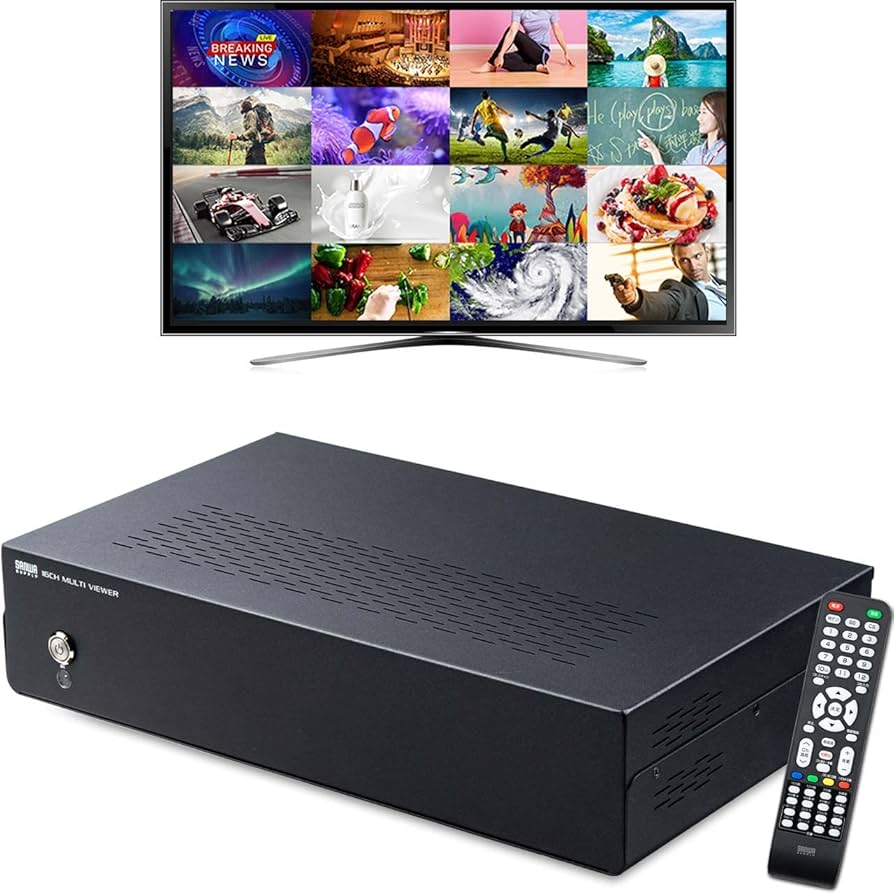 Amazon | サンワダイレクト テレビチューナー 地デジ BS/CS放送 STB