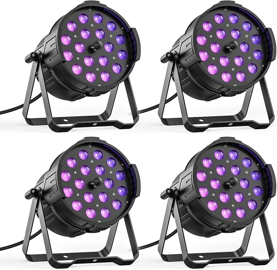 Amazon.com: HOLDLAMP LED Zoom Par Light 18X18W RGBWA+UV 6-in-1